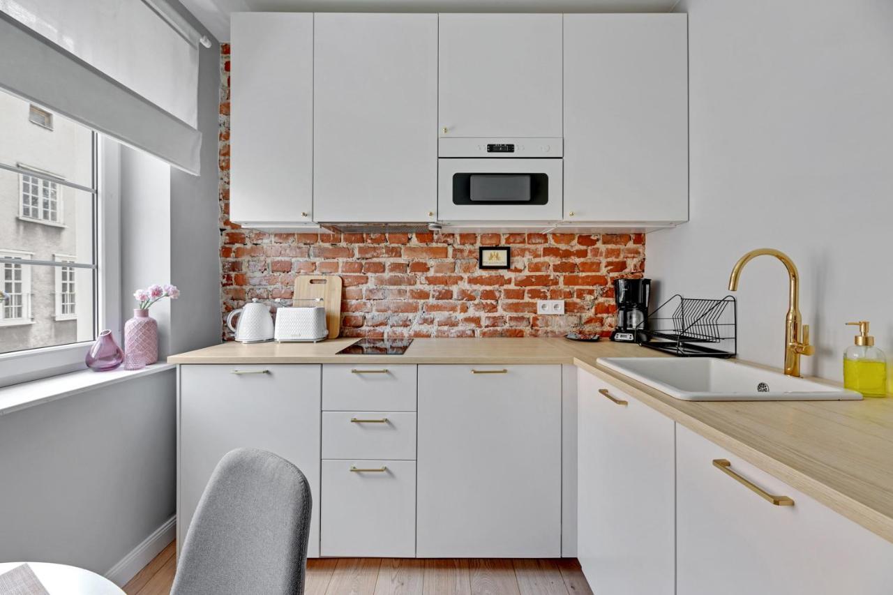 Apartmán The Golden Lions Ogarna Gdaňsk Exteriér fotografie